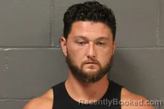 Mugshot of Nicholas Robert Diebold booked in Camden County, Missouri on August 21, 2026