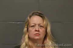 Mugshot of Amanda Grace Downing booked in Camden County, Missouri on August 22, 2026