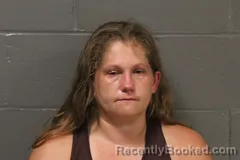 Mugshot of Katie Lynne Schwach booked in Camden County, Missouri on August 25, 2026