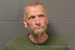 Mugshot of Ernie Mack Crall booked in Camden County, Missouri on August 28, 2026