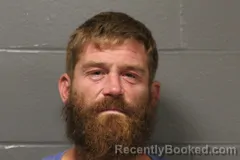 Mugshot of Jesse Daniel Bussell booked in Camden County, Missouri on September 12, 2026