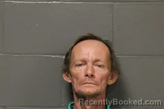Mugshot of Johnny Carl Davis booked in Camden County, Missouri on October 1, 2026