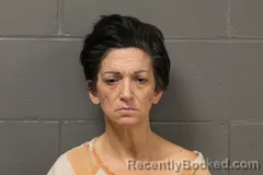 Mugshot of Angela Christine Osteen booked in Camden County, Missouri on October 5, 2026