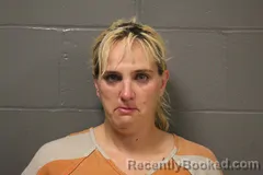 Mugshot of Missy Lee Grimes booked in Camden County, Missouri on October 21, 2026