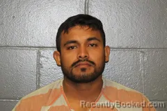 Mugshot of Isai Palacios Quinonez booked in Camden County, Missouri on October 24, 2026