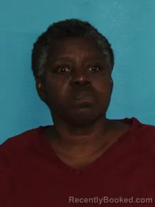 Mugshot of PEGGIE HENDERSON booked in Cape Girardeau County, Missouri on July 14, 2026