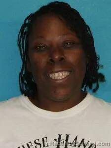 Mugshot of Iesha Harris booked in Cape Girardeau County, Missouri on August 19, 2026