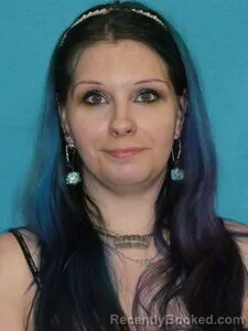 Mugshot of Amber Troxell booked in Cape Girardeau County, Missouri on August 26, 2026