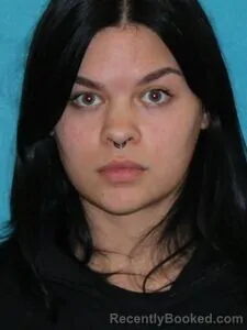 Mugshot of Emma Sandlin booked in Cape Girardeau County, Missouri on September 29, 2026