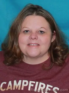 Mugshot of Amy Kahl booked in Cape Girardeau County, Missouri on October 4, 2026
