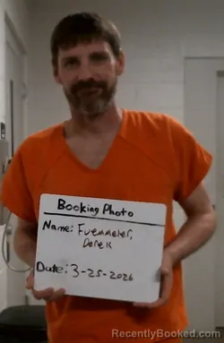 Mugshot of DEREK WAYNE FUEMMELER