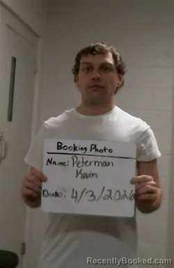 Mugshot of KEVIN PETERMAN booked in Carter County, Missouri on April 3, 2026