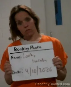 Mugshot of SARAH I COOK booked in Carter County, Missouri on April 10, 2026