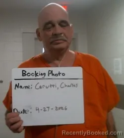 Mugshot of CHARLES ANTHONY CERUTTI booked in Carter County, Missouri on April 27, 2026