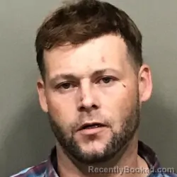 Mugshot of Derrick Ryan Anderson booked in Wilkes County, North Carolina on October 25, 2026