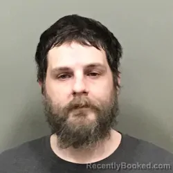 Mugshot of Adam Montgomery Hamby booked in Wilkes County, North Carolina on August 19, 2026
