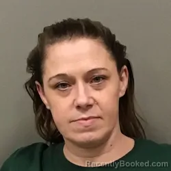 Mugshot of Christi Danielle Hart booked in Wilkes County, North Carolina on September 12, 2026