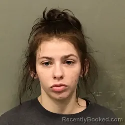 Mugshot of Destyne Rose Hawkins booked in Wilkes County, North Carolina on September 10, 2026