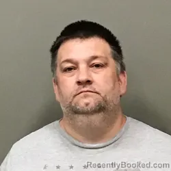 Mugshot of Joey Thomas Hutchens booked in Wilkes County, North Carolina on August 27, 2026