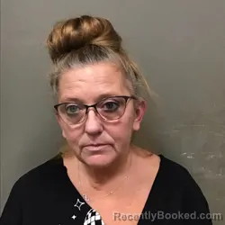 Mugshot of Sherri Renee Hawkins booked in Wilkes County, North Carolina on October 5, 2026