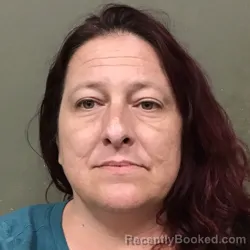 Mugshot of Amy Marie Mcginty booked in Wilkes County, North Carolina on August 26, 2026
