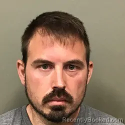 Mugshot of Christopher Allen Miller booked in Wilkes County, North Carolina on August 27, 2026