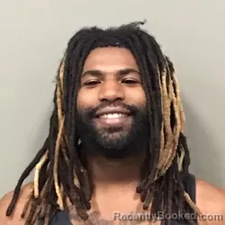 Mugshot of Romello Ellis Reed booked in Wilkes County, North Carolina on August 24, 2026