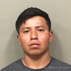 Mugshot of Rudy Gustavo Santos Lopez booked in Wilkes County, North Carolina on October 25, 2026
