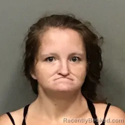 Mugshot of Brittney Michelle Woodie booked in Wilkes County, North Carolina on September 7, 2026
