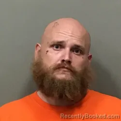 Mugshot of Brandon Lee Yates booked in Wilkes County, North Carolina on August 31, 2026
