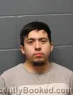 Mugshot of Christian Daniel Cardona Cruz booked in Cass County, Missouri on August 17, 2026