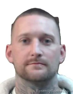 Mugshot of JUSTIN SAGER booked in Cedar County, Missouri on March 17, 2026