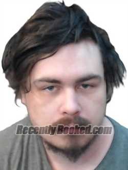 Booking photo from Cedar County, Missouri