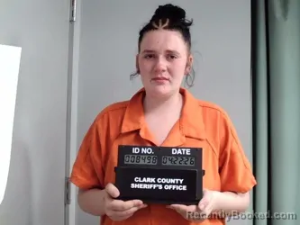 Mugshot of BROOKLYN RAE HEULE booked in Clark County, Missouri on April 22, 2026