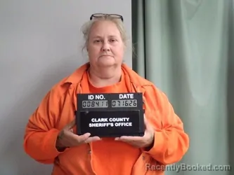 Mugshot of BARBARA LOUISE PRUETT booked in Clark County, Missouri on July 16, 2026