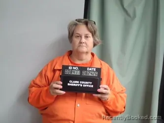 Mugshot of Barbara Louise Pruett booked in Clark County, Missouri on August 24, 2026