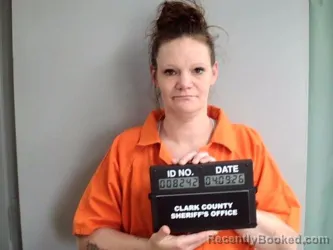 Mugshot of HEATHER LOUISE MOLLET booked in Clark County, Missouri on April 9, 2026