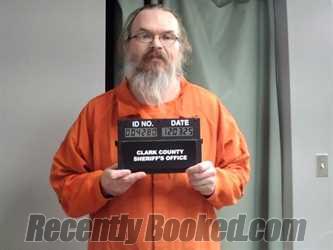 Booking photo from Clark County, Missouri