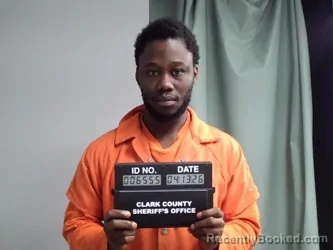 Mugshot of LINFORD ANTHONY JOHNSON booked in Clark County, Missouri on April 13, 2026