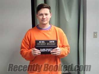 Booking photo from Clark County, Missouri