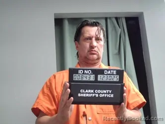 Booking photo from Clark County, Missouri