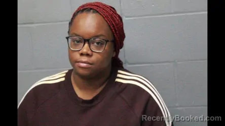 Mugshot of Janiya Nicole Rucker booked in Cooper County, Missouri on October 9, 2026