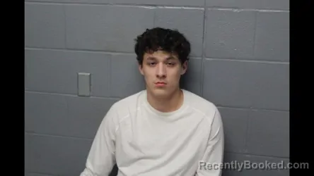 Mugshot of Nicholas Matthew Wright booked in Cooper County, Missouri on August 18, 2026