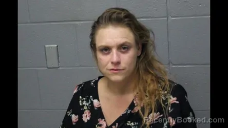 Mugshot of Sierra Nichole Weckherlin booked in Cooper County, Missouri on September 29, 2026