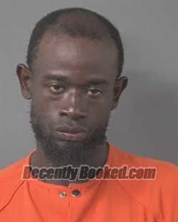 Booking photo from Wilson County, North Carolina