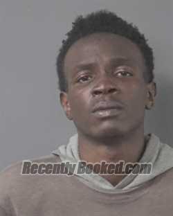 Booking photo from Wilson County, North Carolina