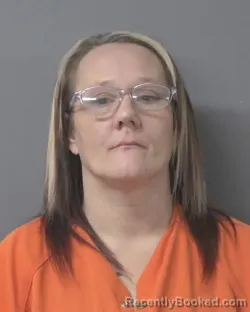 Mugshot of CORTNEY LYNN HARRIS booked in Wilson County, North Carolina on March 13, 2026