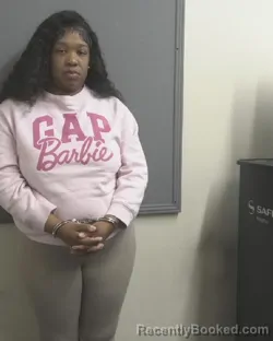 Mugshot of TYRONICA VANTASIA S WILLIAMS booked in Wilson County, North Carolina on March 20, 2026