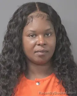 Mugshot of CASHEE MONIQUE TOMLIN booked in Wilson County, North Carolina on April 1, 2026