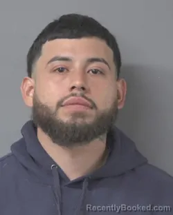 Mugshot of CRISTIAN PEREZ booked in Wilson County, North Carolina on April 22, 2026